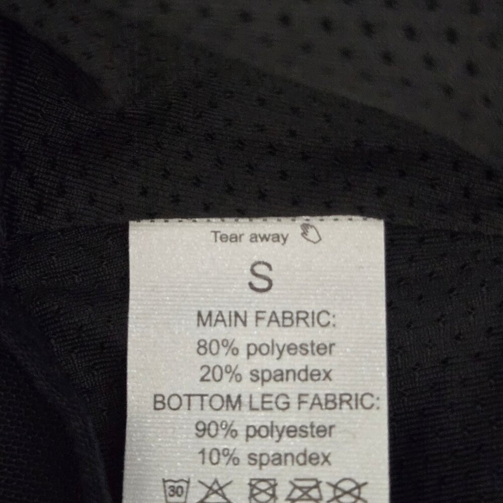 NIP | Black Lightweight Performance Ruffle Running Shorts with Zipper Pocket | S - Picture 4 of 6